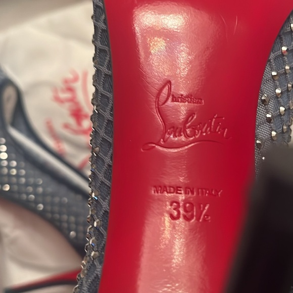 CHRISTIAN LOUBOUTIN
Apostropha Pump, Mesh Chrystal Embellished, NEW - Picture 6 of 16